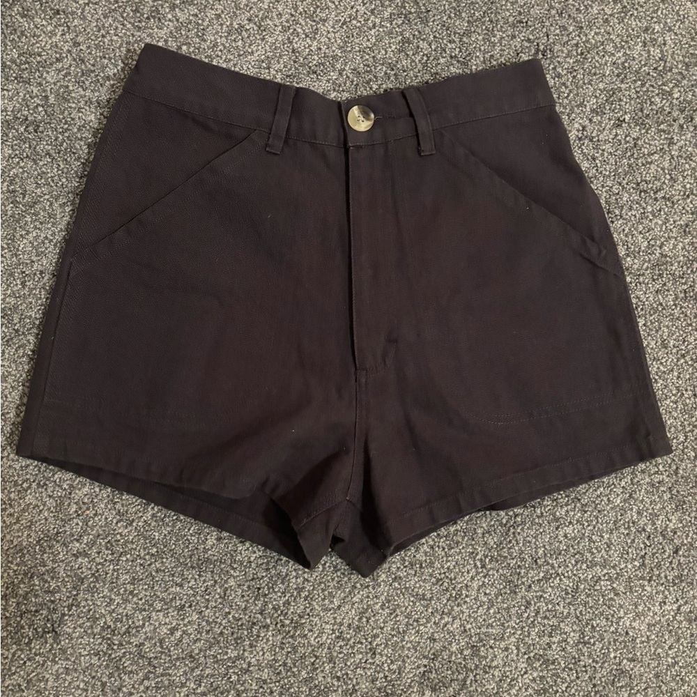 Mollusk Surf Shop Black Painter Shorts Size Small